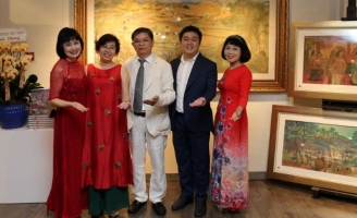 Khai mạc Triển lãm tranh Đặng Quý Khoa và ra mắt The World ArtSpace