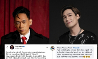 Khánh Phương đáp trả sau khi bị Duy Mạnh công kích 'vừa ngu vừa tham'