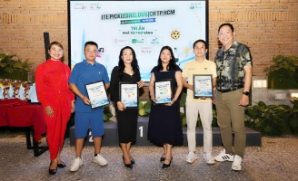 Khép lại Giải ITE Pickleball Du lịch TP.HCM 2026 đầy kịch tính 