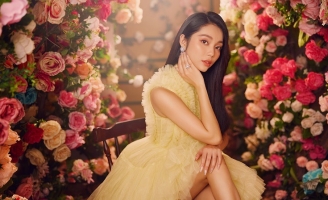 Lâm Thu Hồng hoá công chúa ma mị, quyến rũ trong thiết kế của Nguyễn Minh Công