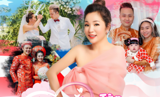 Lần đầu làm MC Vợ Chồng Son, Thuý Nga ghen tị với tình yêu mạng xã hội