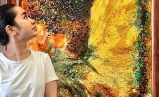 Lê Thị Bích Ngà vẽ tranh để cân bằng đời sống