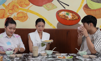 Liêu Hà Trinh trổ tài đặt tên món ăn khiến Quốc Khánh cười không ngớt