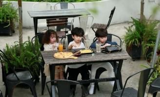 Loạt biểu cảm đáng yêu của Cam, Xoài, Đậu ở Thử Thách Lớn Khôn