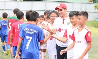Lotte Kids FC 2020 thắng đậm trong trận giao hữu đầu tiên