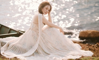 Lý Nhã Kỳ hóa nàng thơ giữa đại ngàn