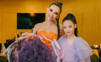 Mẫu nhí Bảo Hà bật mí lý do ngưỡng mộ cô giáo - siêu mẫu Võ Hoàng Yến