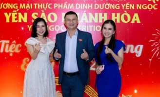 MC diễn viên Quỳnh Lê cùng Công ty Yến Ngọc Nutritional mang niềm vui Tết trao cho hộ nghèo