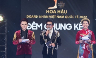 MC Phạm Trường Giang dẫn dắt chung kết “Hoa hậu doanh nhân Việt Nam Quốc Tế 2022” 