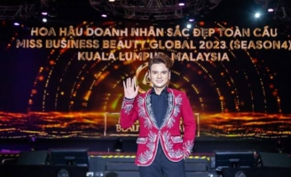 MC Phạm Trường Giang tạo ấn tượng đẹp tại Hoa hậu Doanh nhân Sắc đẹp Toàn cầu 2023