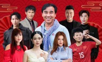 MC Quyền Linh dẫn dắt chương trình Mái ấm gia đình Việt ghi hình tại Lâm Đồng