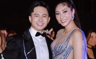 MC song ngữ Nguyễn Hoàng Vĩnh thân mật cùng Hoa hậu Đặng Thu Thảo tại Fitness Supermodel Vietnam