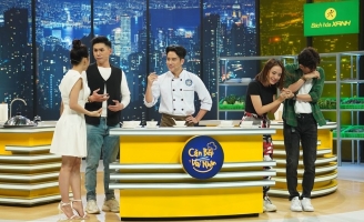 Miko Lan Trinh và Đại Nhân là khách mời tập 6 Căn Bếp Vui Nhộn