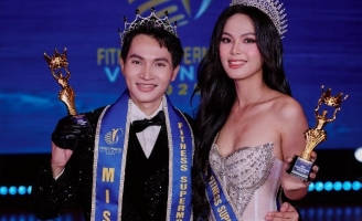 Minh Phụng – Ngọc Thiện đăng quang Quán quân Fitness Supermodel Vietnam 2025