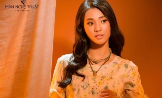 Miss Hutech 2021 Mai Hiếu Ngân lộng lẫy trong bộ ảnh Màn Nghệ thuật