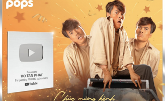 Mới lên sóng 3 tập, “Gia đình cục súc” đã giúp Võ Tấn Phát “ẵm”ngay nút bạc YouTube