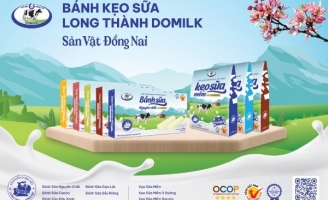 Mừng Xuân Giáp Thìn 2024, Domilk cho ra mắt dòng sản phẩm Bánh kẹo sữa Long Thành Premium