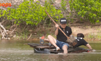 Muốn ăn phải lăn vào bếp Mùa 3: Trường Giang cùng Chi Dân băng rừng vượt suối