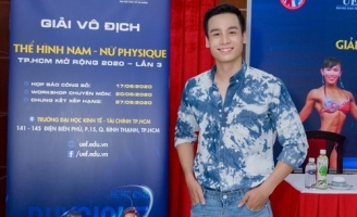 Nam vương Cao Xuân Tài háo hức trong vai trò MC cùng giải Thể hình Nam Nữ Physique 2020