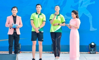 Nam vương Cao Xuân Tài, Hoa hậu Tường Vy làm Đại sứ Giải Việt Dã Sinh Viên TP.HCM