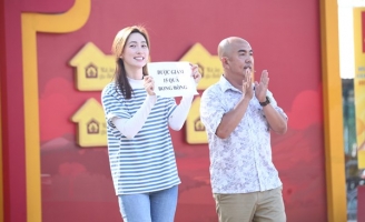 Nghệ sĩ Quốc Thuận và diễn viên Phương Anh Đào góp sức mang về 90 triệu cho trẻ em mồ côi