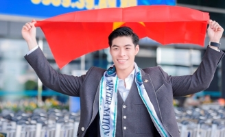 Ngô Hoàng Phi Việt chính thức lên đường đi thi Nam vương Hoàn Vũ