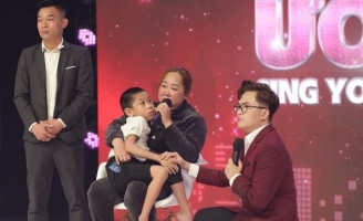 Ngọc Sơn lặng người khi nghe ước mơ của cậu bé 12 tuổi bại liệt