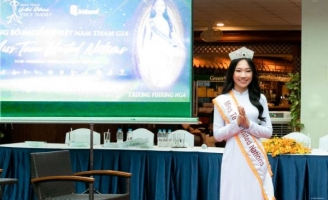 Người đẹp 16 tuổi Trương Phương Nga đại diện Việt Nam tham dự Miss Teen United Nations 2022