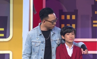 Nguyễn Hồng Thuận bất ngờ trở thành cha khi tham gia gameshow nhí 