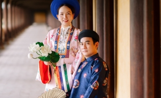 Nguyễn Uyên Phương về quê hương thực hiện ảnh cưới cùng ông xã Hoàng Phúc