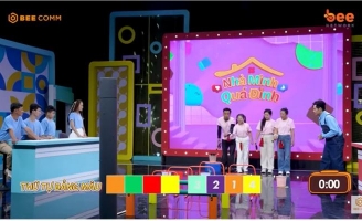 “Nhà Mình Quá Đỉnh”: Diễm Phương - MC Dương Hồng Phúc bất ngờ hóa “Mario và công chúa”