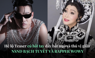 NSND Bạch Tuyết và Rapper Wowy bất ngờ tung teaser khủng cho sự giao thoa âm nhạc sắp ra mắt