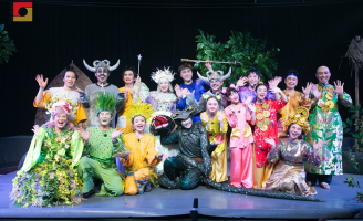 NSND Mỹ Uyên trao cơ hội cho Huỳnh Nhu – Huỳnh Ngân thử sức dàn dựng kịch thiếu nhi diễn Tết