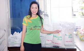 NSƯT - Á hậu Trịnh Kim Chi cùng Gạo Hoa Lúa về Long An 'Gắn Kết Yêu Thương'