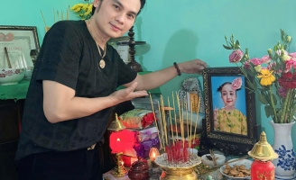 NSƯT Kim Tiểu Long “Đón xuân quê nhà” và cúng 100 ngày mất cho con nuôi