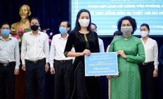 NSƯT Trịnh Kim Chi kêu gọi ủng hộ giúp người dân miền Tây chống hạn mặn