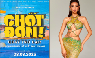 Phim 'Chốt đơn' thông báo trở lại rạp, xoá tên hoa hậu Thùy Tiên, giữ lại Quyền Linh