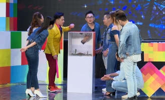 Phương Trinh Jolie truyền đạt cho Lý Bình “kỹ năng ăn bánh tráng”