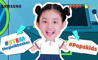 POPS Kids và Samsung bắt tay làm nhiều chương trình vui học độc đáo cho thiếu nhi