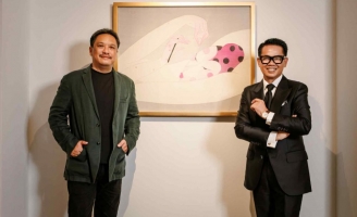 Quách Thái Công và Bùi Tiến Tuấn tạo dựng không gian mới cho tranh lụa