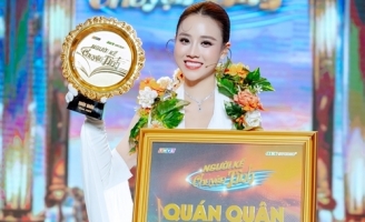 Quán quân Người Kể Chuyện Tình mùa 9 chính thức gọi tên người đẹp dân ca Mai Diễm My