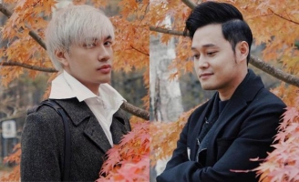 Quang Vinh - Lý Quí Khánh cùng đi du lịch, chụp hình mát mẻ cho nhau?