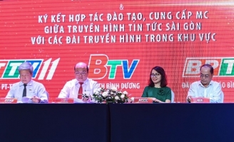 Saigon News ký kết thoả thuận hợp tác đào tạo, cung cấp MC cho các đài truyền hình