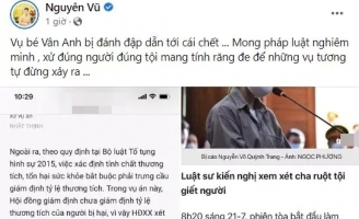 Sao Việt lên tiếng sau phiên tòa sơ thẩm vụ bạo hành bé gái 8 tuổi