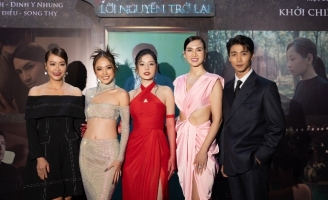 Showbiz Việt hội tụ thảm đỏ ra mắt Mười: Lời Nguyền Trở Lại - Huyền thoại ma nữ phim Việt