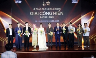 Soobin, Hòa Minzy trở thành đại sứ của Giải thưởng Cống hiến lần thứ 20