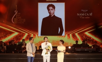 SOOBIN Hoàng Sơn chiến thắng cả ba hạng mục quan trọng của Giải thưởng Cống hiến 2026 