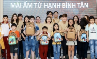 Sỹ Luân đồng hành với Quỹ từ thiện Hạt giống nhỏ giúp trẻ mồ côi