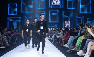 Team Trương Phước Lộc “bao sân” hình ảnh thảm đỏ Tuần lễ Thời trang Việt Nam Quốc tế 2020