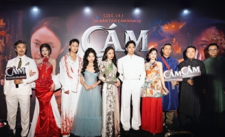 Thảm đỏ phim kinh dị cổ trang CÁM rộn ràng cổ phục Việt 